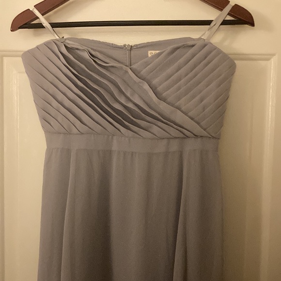 Eva Mendes long grey dress (size 8) - Picture 4 of 6
